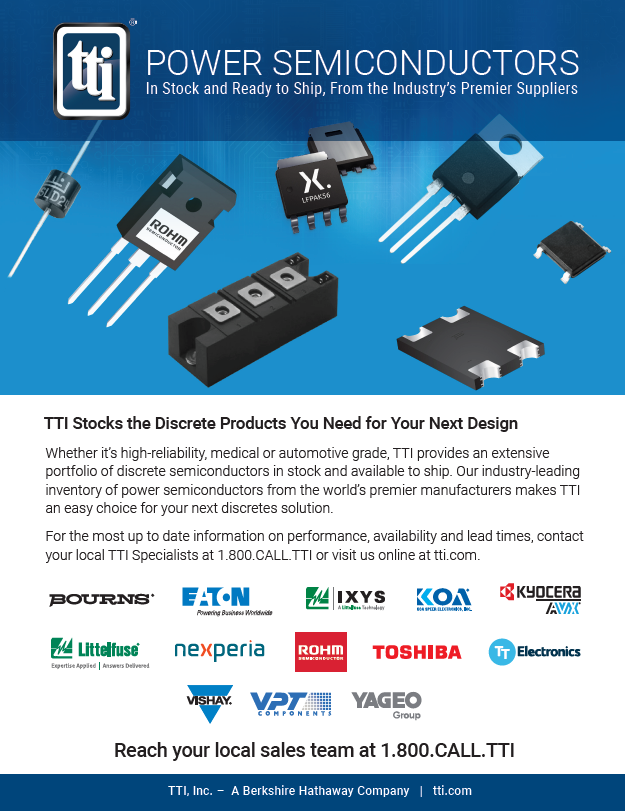 TTI Power Semiconductors Line Card TTI, Inc.